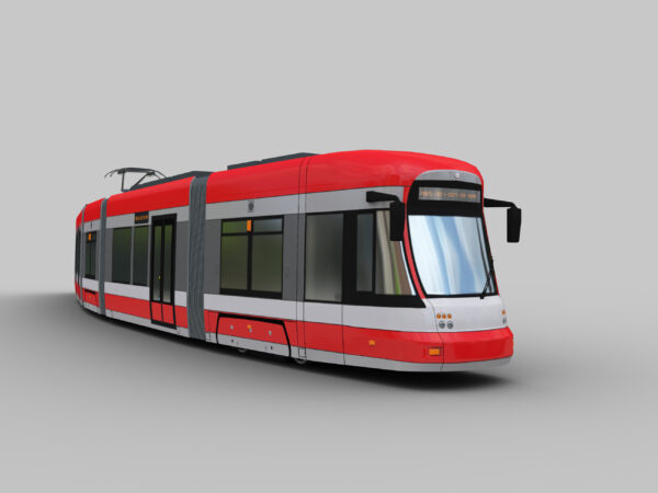 Low Poly Tram 5 - Image 5
