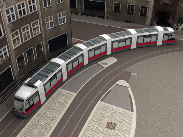 Low Poly Tram 1(Vienna Tram) - Image 9