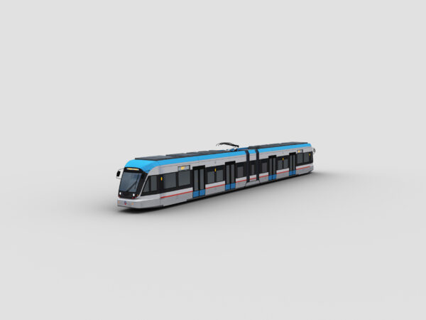 Low Poly Tram 17 - Image 7