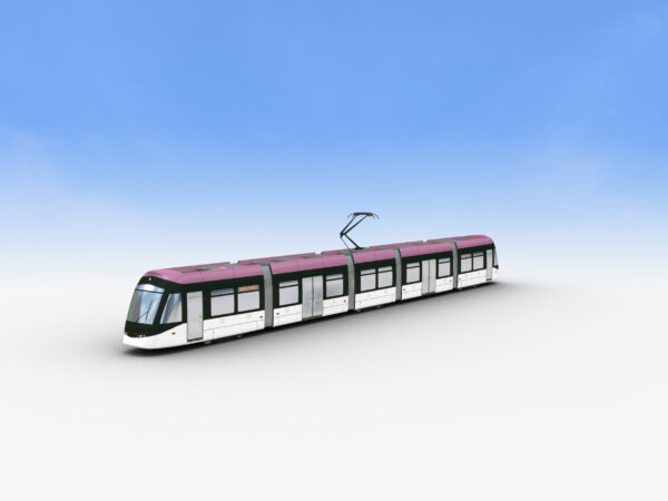 Low Poly Tram 15 - Image 7