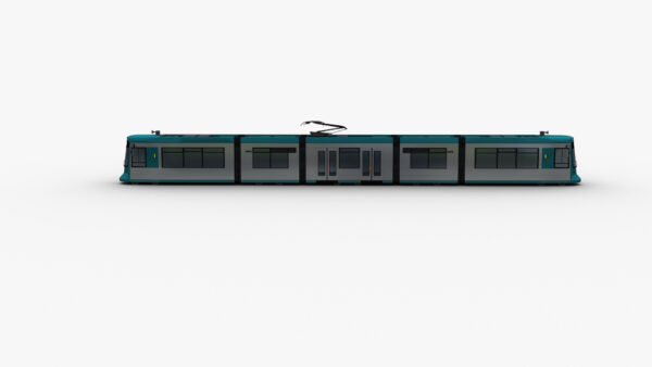 Low Poly Tram 25 - Image 12