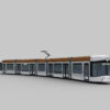 Low Poly Tram 6 - Image 2