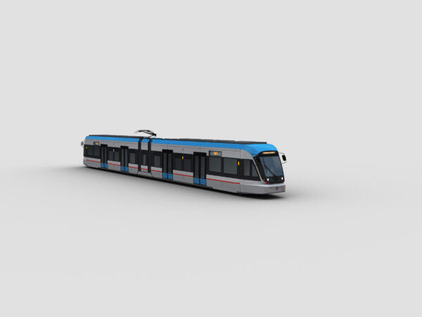 Low Poly Tram 17 - Image 6