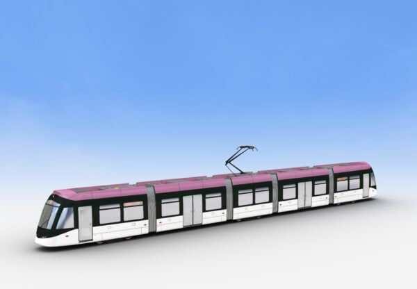 Low Poly Tram 15 - Image 4