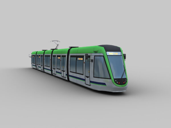 Low Poly Tram 13 - Image 7