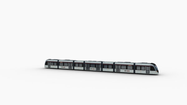 Low Poly Tram 23 - Image 14